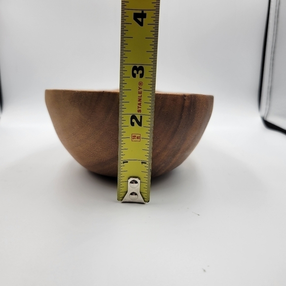 Vintage Mid-Century Modern Monkey Pod Wooden Pineapple Decor Accent - Picture 5 of 5